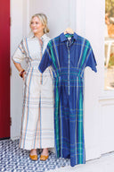 The Piper Plaid Jumpsuit