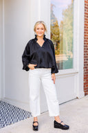 Moonlit Satin Top glam