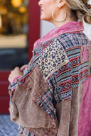 Washed Colorblock Jacket Oli & Hali