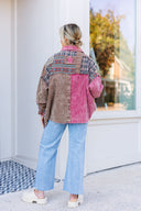 Washed Colorblock Jacket Oli & Hali