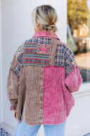 Washed Colorblock Jacket Oli & Hali