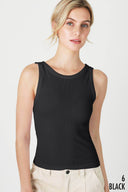Reversible Ribbed Tank Top - Laundry Dae