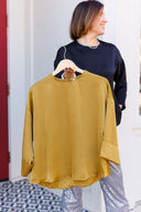 Moonlit Satin Top glam