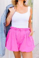 City Stroll Bubble Shorts glam