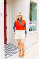 Botanical Breeze Mesh Top