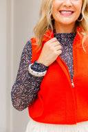 Botanical Breeze Mesh Top Oli & Hali