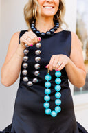 Bold Bubble Bead Necklace Laundry Dae