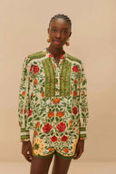 Sand Garden Tapestry Blouse