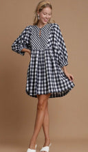 Plaid Flannel Babydoll Dress - Laundry Dae