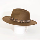 Cheetah Strap Fedora - Laundry Dae