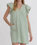 Green Willow Shift Dress - Laundry Dae