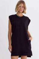The Tee Shirt Dress | Black - Laundry Dae