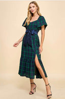 Countryside Chic Plaid Midi - Laundry Dae