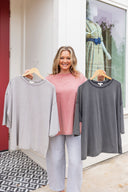 The Lived-In Half Sleeve Tee Easel