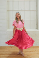 Party Starter Pleated Skirt - Laundry Dae