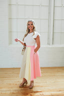 Sorbet Colorblock Skirt - Laundry Dae