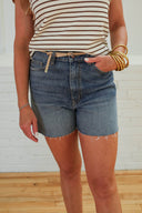 Oliver Logan Bedford High Rise Denim Shorts - Laundry Dae