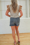 Oliver Logan Bedford High Rise Denim Shorts - Laundry Dae