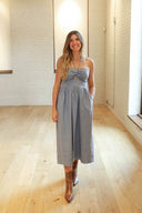 Twisted Halter Maxi Dress - Laundry Dae
