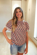 The Chloe Fringe Blouse - Laundry Dae