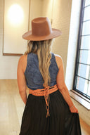 Twisted Maria Belt - Papaya - Laundry Dae