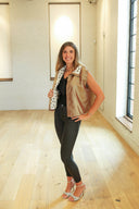 Gold Reversible Heart Vest - Laundry Dae