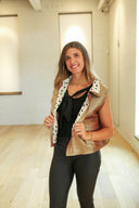 Gold Reversible Heart Vest - Laundry Dae