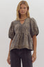 Leopard Vibes top