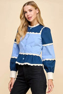 Something Blue Top - Laundry Dae