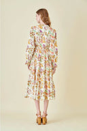 Harvest Garden Floral Midi Dress - Laundry Dae