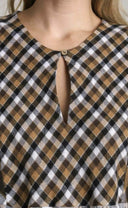 Plaid Flannel Babydoll Dress - Laundry Dae