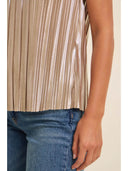 Shine Bright Pleated Tank - Laundry Dae