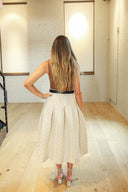 Gold Quilted Party Skirt - Laundry Dae