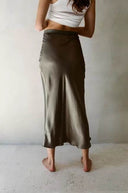 Kimberly Satin Skirt - Laundry Dae