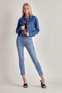 Medium Wash Denim Jacket - Laundry Dae
