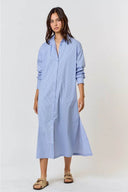 Nautical Charm Button Up Dress - Laundry Dae