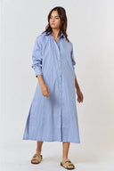 Nautical Charm Button Up Dress - Laundry Dae
