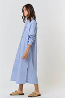 Nautical Charm Button Up Dress - Laundry Dae