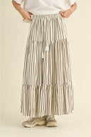 Stripe & Sway Maxi Skirt - Laundry Dae