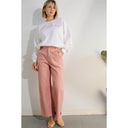 Cotton Twill Wide Leg Pants - Laundry Dae