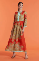 Rita Medallion Maxi Dress - Laundry Dae