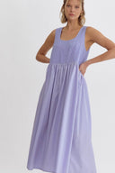 Scoop Neck Midi Dress - Laundry Dae