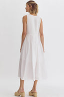 Scoop Neck Midi Dress - Laundry Dae