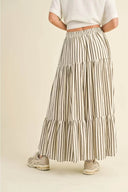Stripe & Sway Maxi Skirt - Laundry Dae