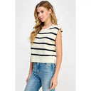 Striped Sweater Tee - Laundry Dae