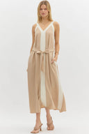 Striped Luxe Maxi Dress - Laundry Dae