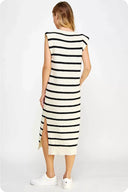 Shoulder Pad Shift Midi Dress - Laundry Dae