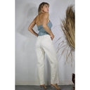 Cotton Twill Wide Leg Pants - Laundry Dae