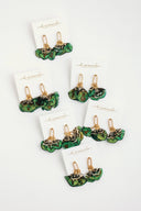 Mallard Feather Tassel Statement Earrings St Armands Designs of Sarasota