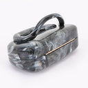 Acrylic Marble Handle Clutch 3AM BY H&D ACCESSORIES